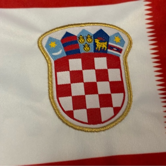 CROATIA HRVATSKA 2020 2021 HOME SOCCER JERSEY TRIKOT #7 IVAN RAKITIC MENS SZ XL - Picture 3 of 6